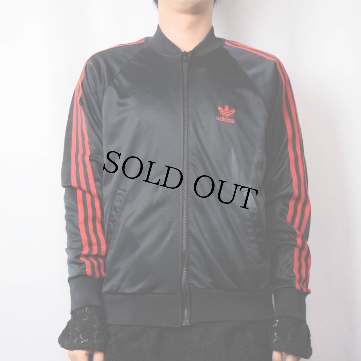 画像2: 80's adidas ATP USA製 トラックジャケット BLACK M (2)