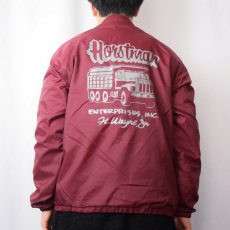 画像4: 90's Chalk Line "Horstman" プリントナイロンコーチジャケット M (4)