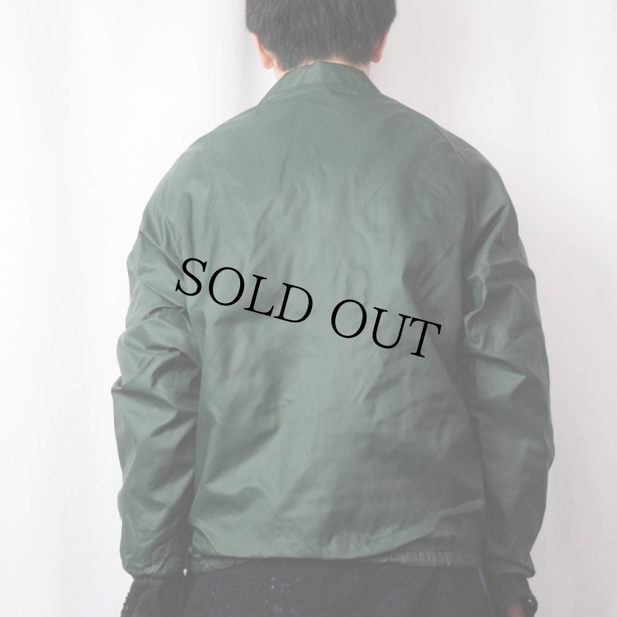 画像3: 70's Don Alleson チェーン刺繍 ナイロンコーチジャケット S (3)