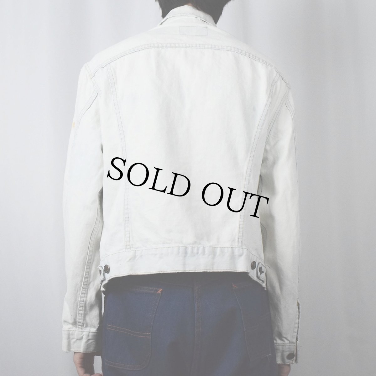 画像3: 70〜80's Levi's 70505 ブリーチ加工 デニムジャケット (3)