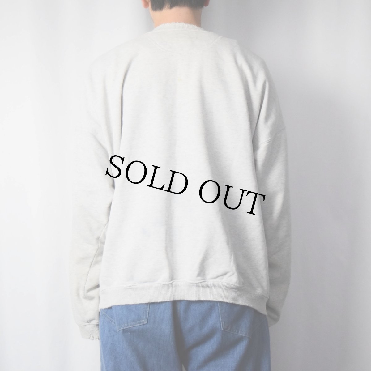 画像3: 90's Marlboro USA製 タバコ企業 ロゴ刺繍 スウェット XL (3)