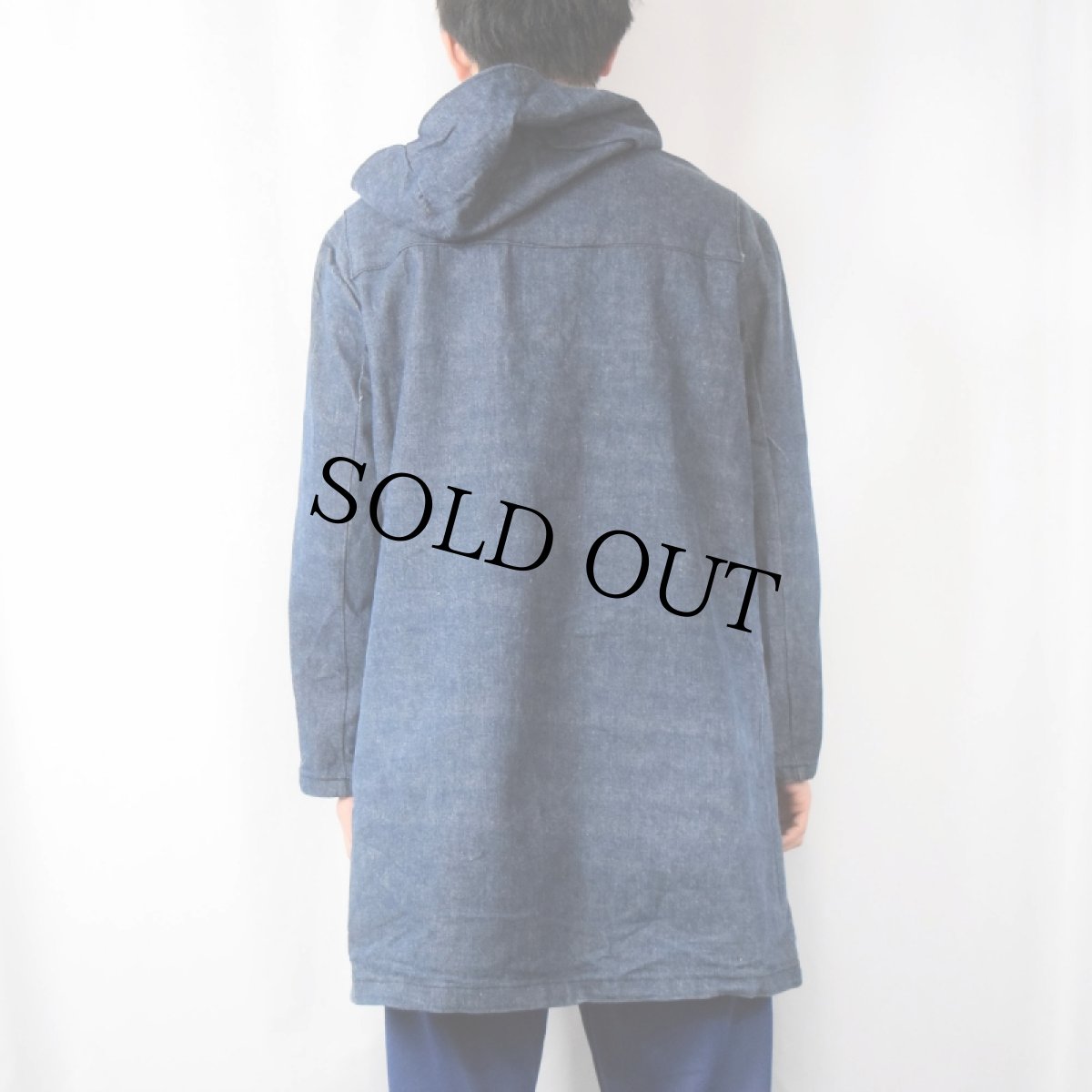 画像3: Aarlan Royal デニムダッフルコート (3)