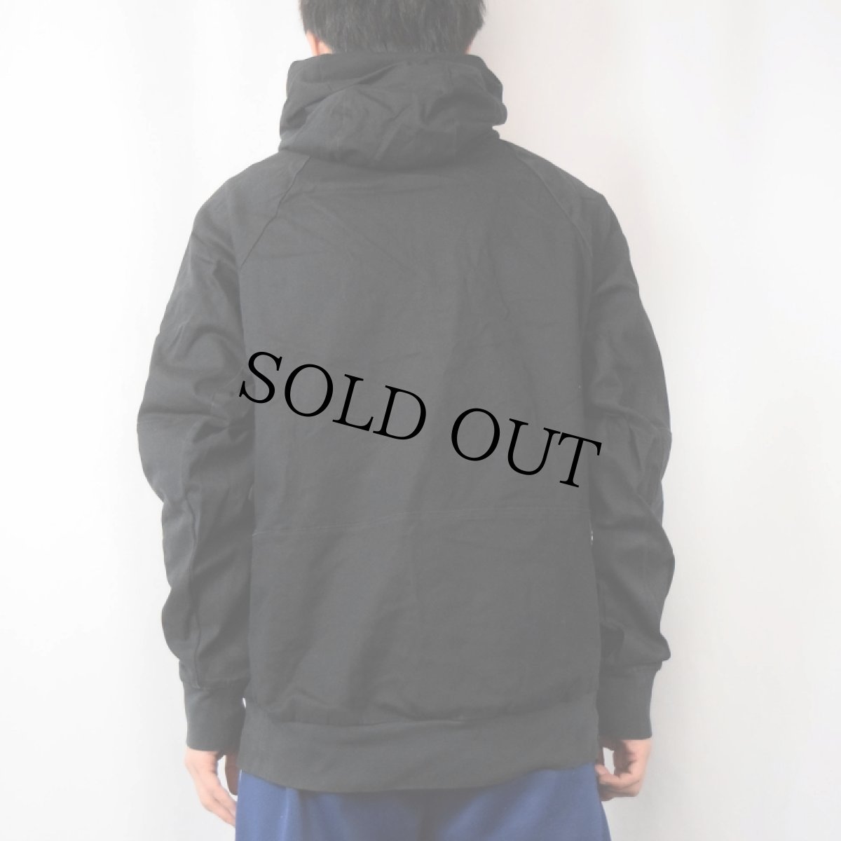 画像3: NIKE SB コットンアノラックパーカー BLACK L (3)