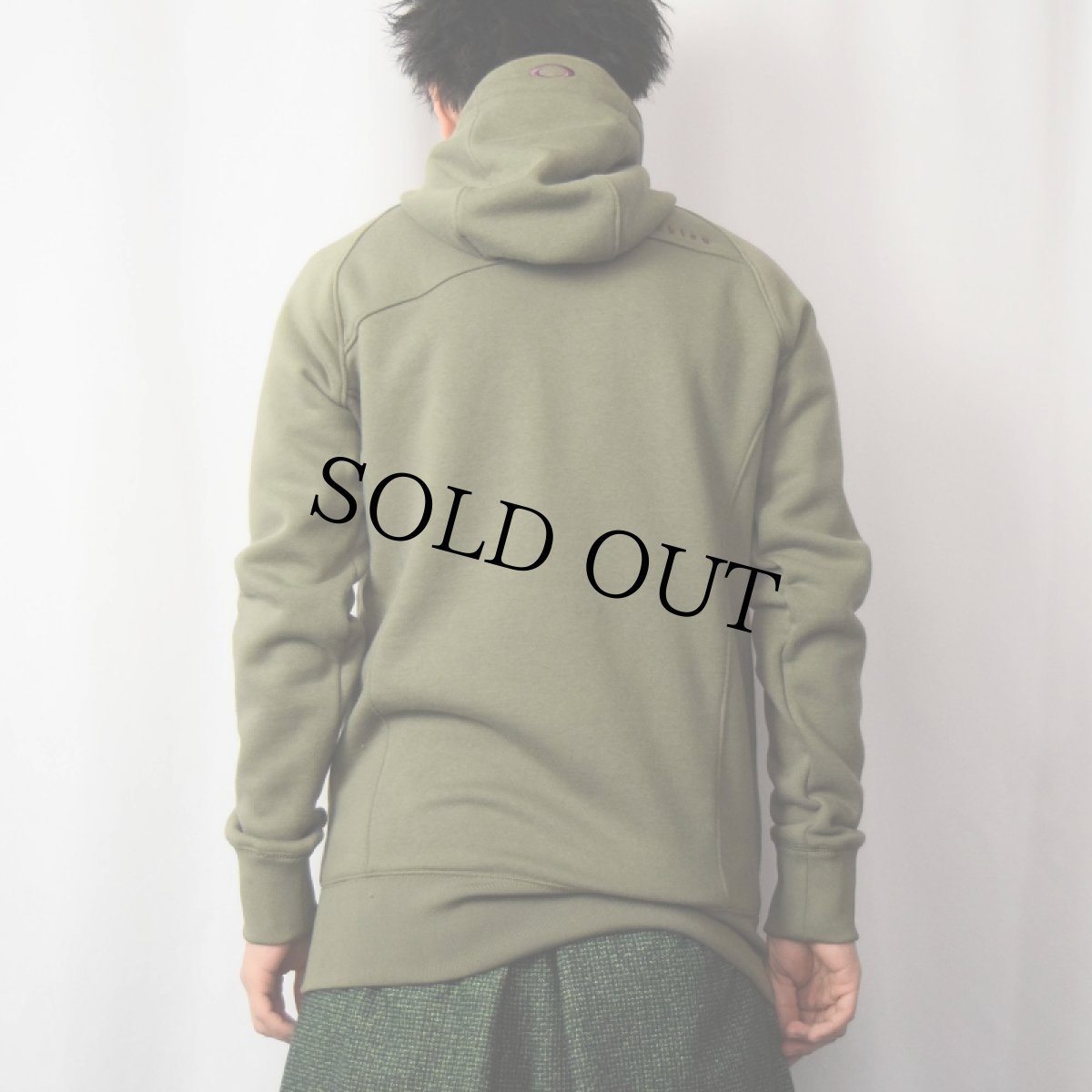 画像3: OAKLEY ロゴプリントスウェットジップパーカー S (3)