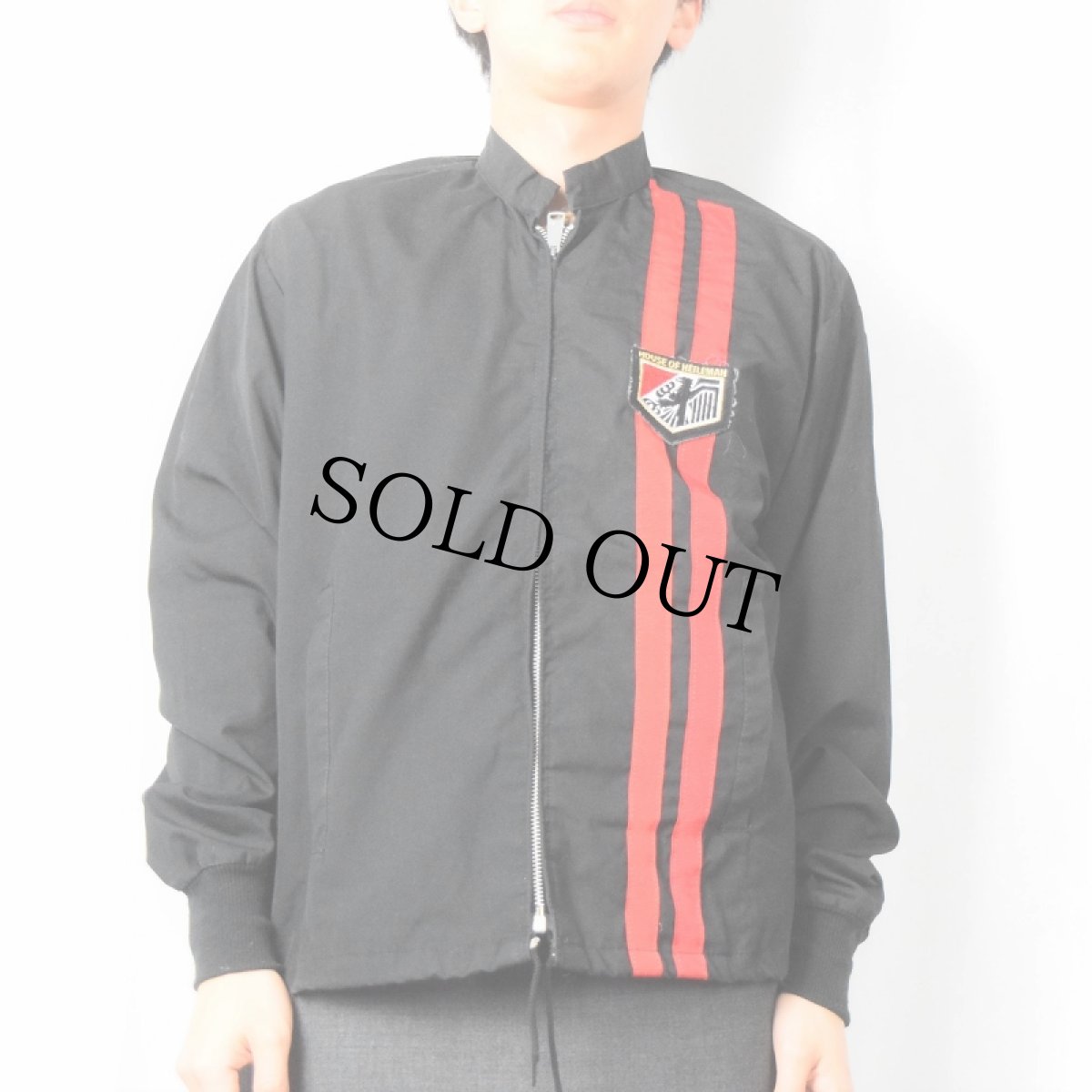 画像3: 60's Swingster "POLISH HOME CLUB" ワッペン付き コットンレーシングジャケット (3)