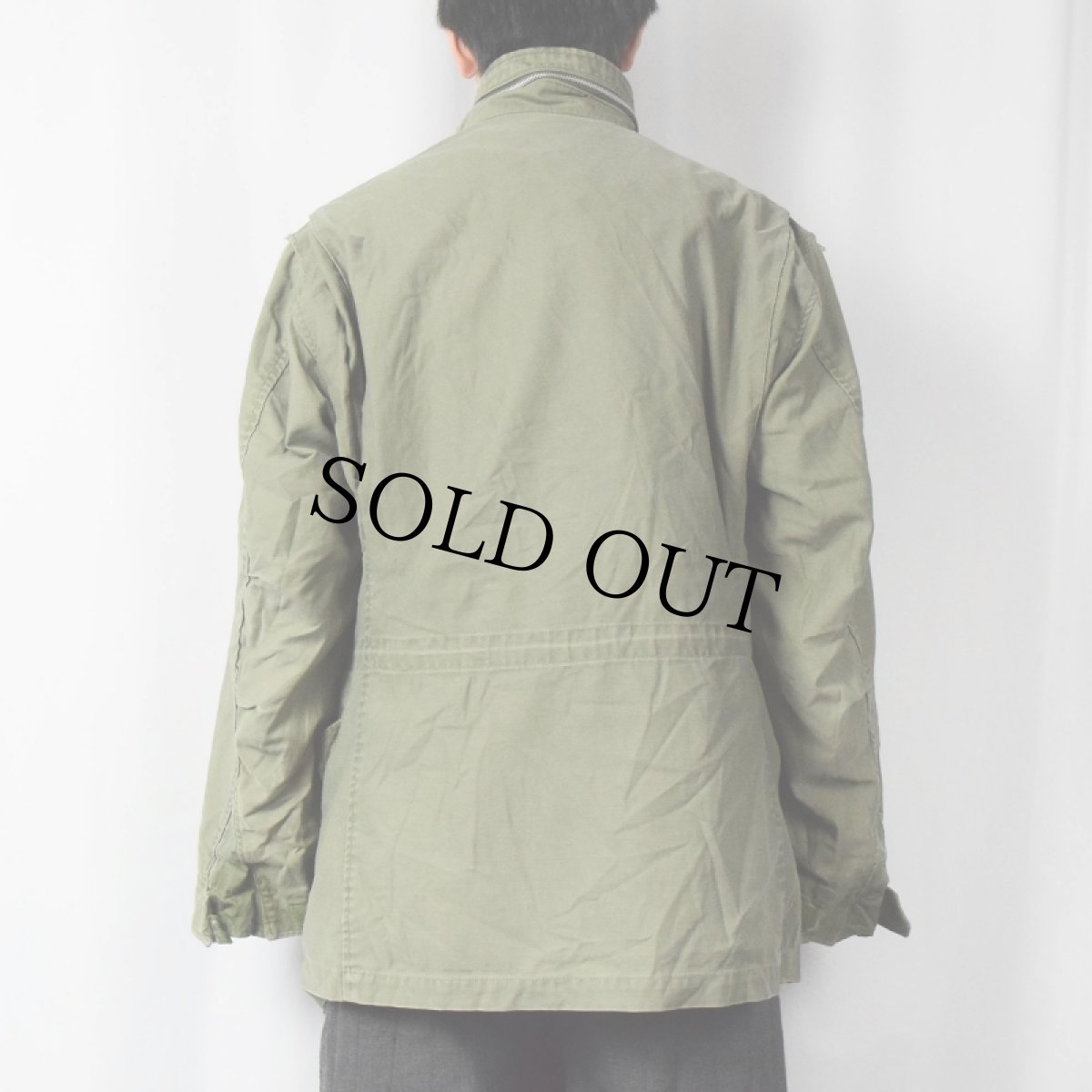 画像3: 60's U.S.MILITARY M-65 フィールドジャケット 2nd MEDIUM-REGULAR (3)