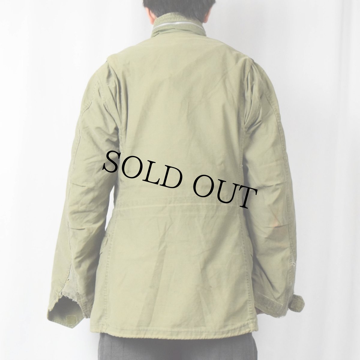 画像3: 60's U.S.MILITARY M-65 フィールドジャケット 1st (3)