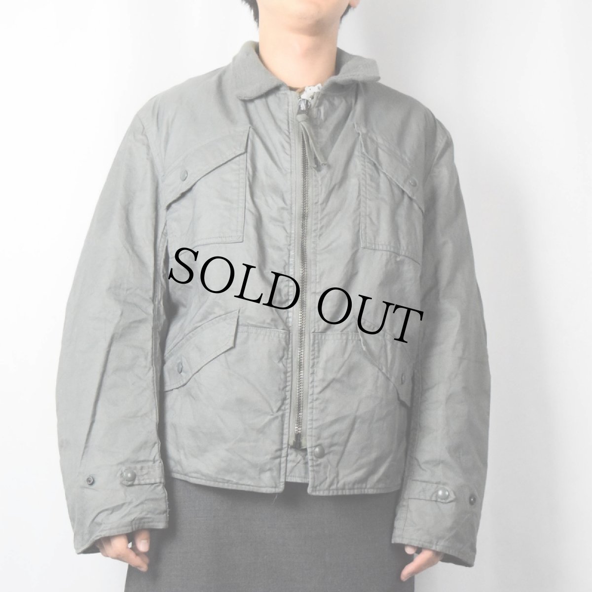 画像2: 70's U.S.AIR FORCE CWU-7/P フライトジャケット MEDIUM (2)