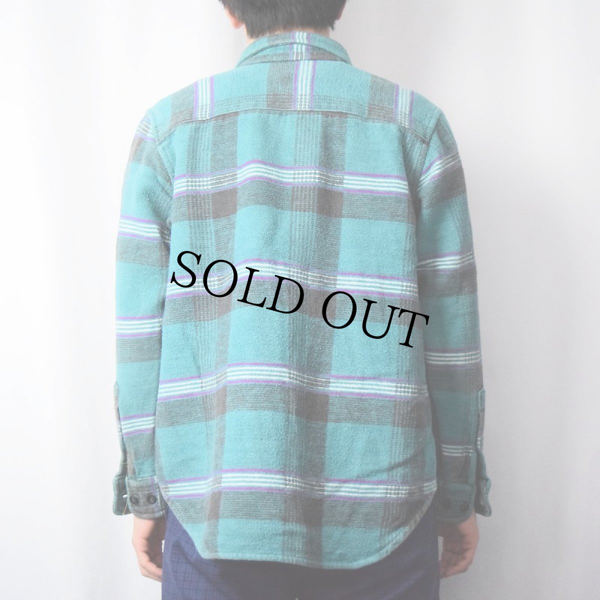 画像3: 70〜80's APPALACHIAN TRAIL チェック柄 ヘビーネルシャツ (3)