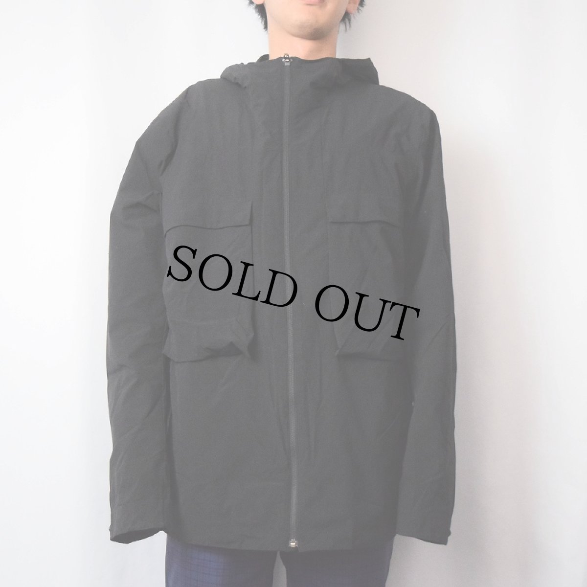 画像2: Lululemon ナイロンジップパーカー BLACK XL (2)