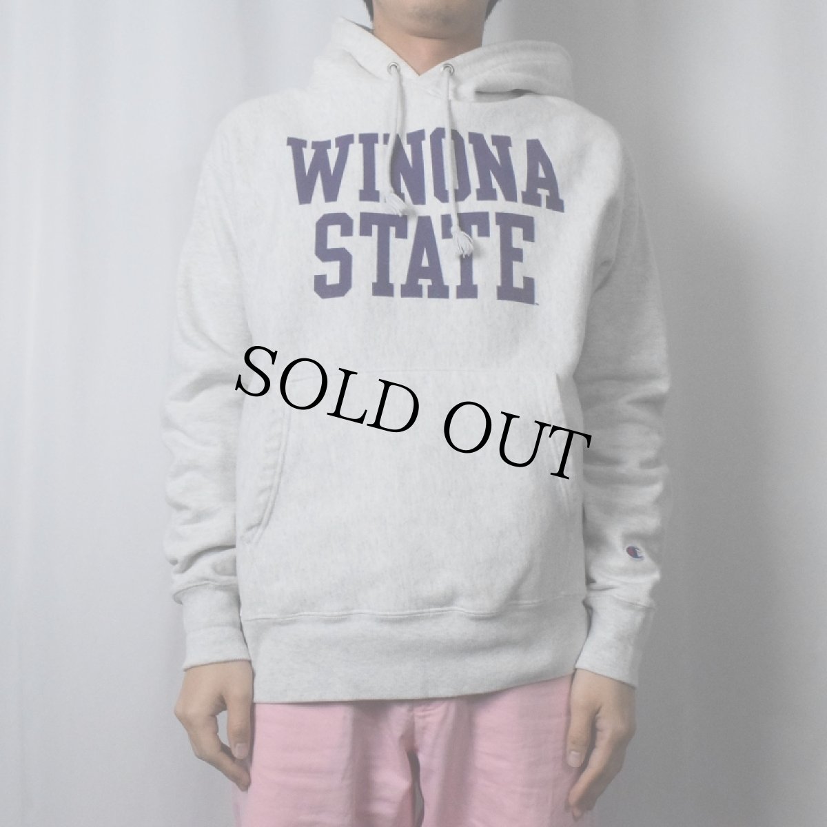 画像2: Chamipon REVERSE WEAVE "WINONA STATE" プリントスウェットフーディー M (2)