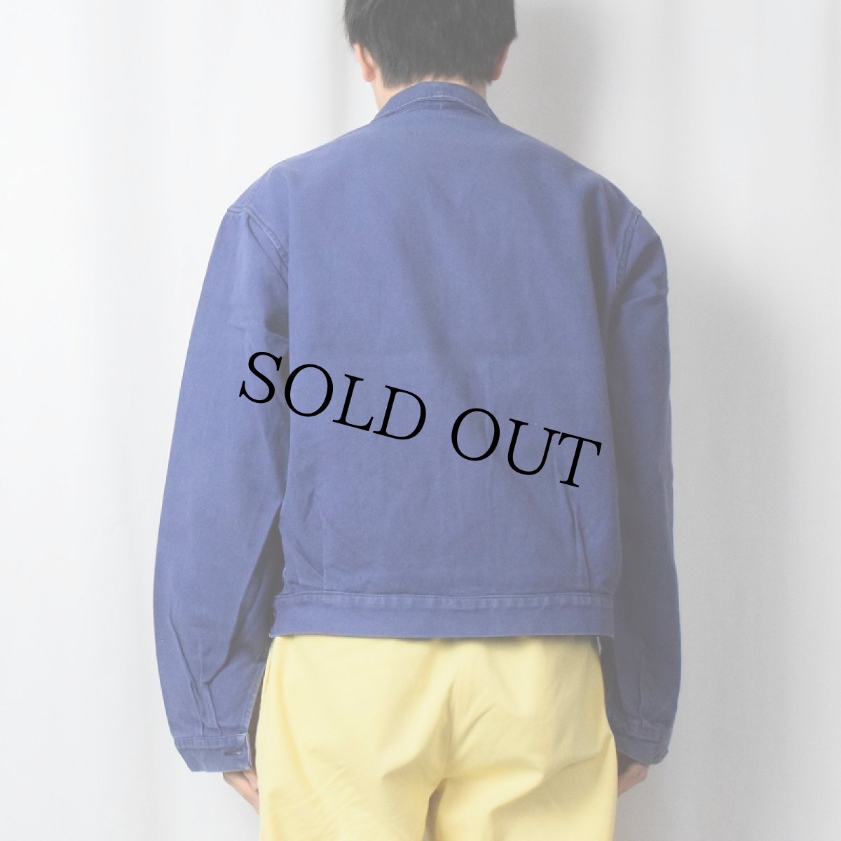 画像3: 〜70's EURO SOLIDA コットンワークジャケット (3)