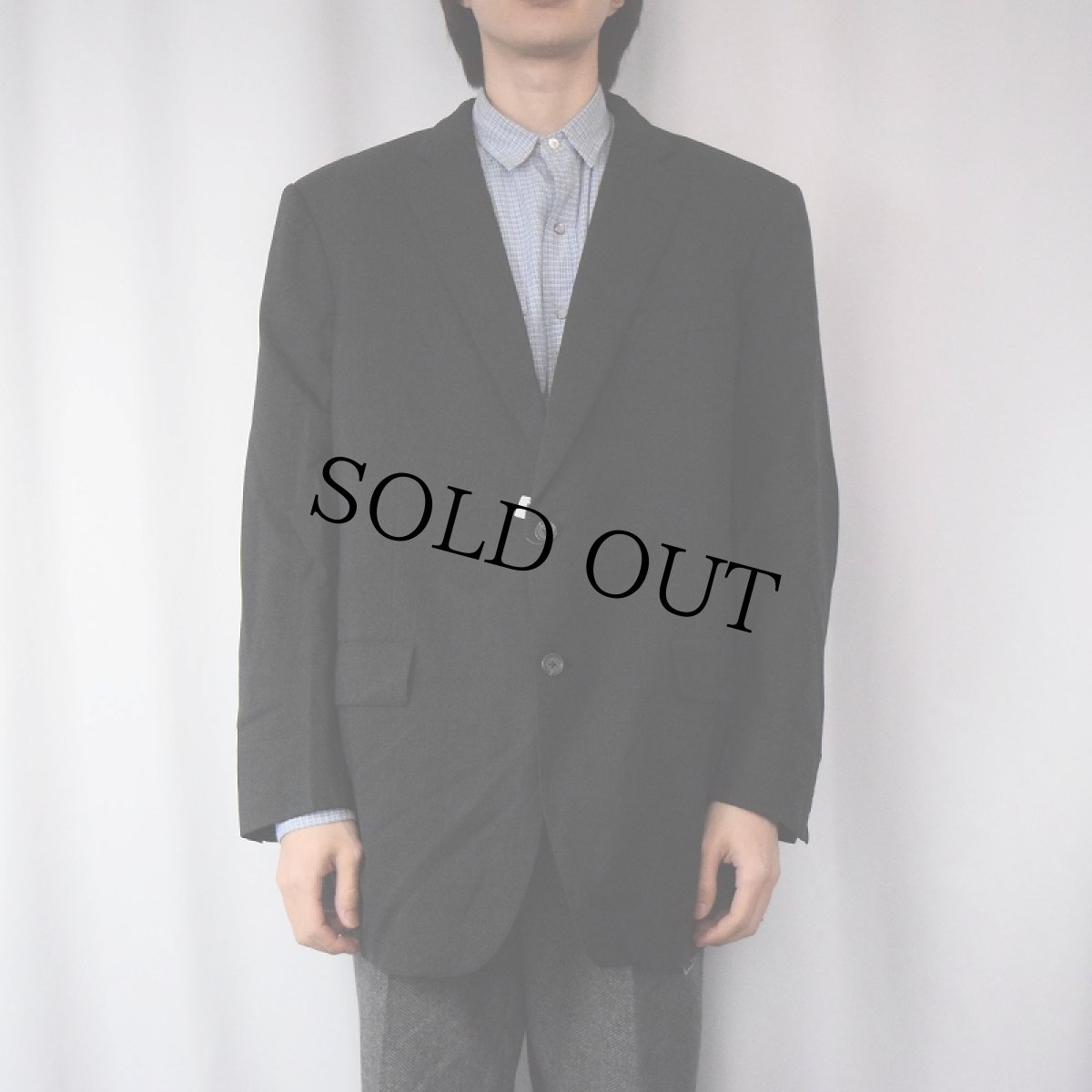 画像2: Brooks Brothers USA製 "BROOKSEASE" ウールテーラードジャケット (2)