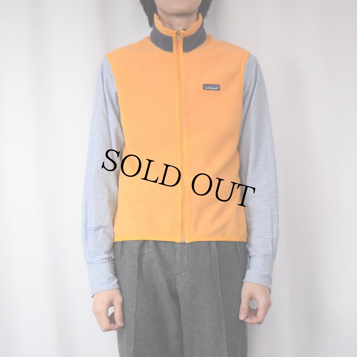 画像2: 90〜2000's Patagonia USA製 P.E.F フライヤーベスト M (2)