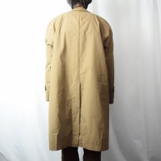 画像3: 70〜80's Aquascutum ENGLAND製 ステンカラーコート (3)