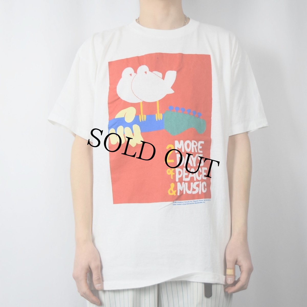 画像2: 1994 WOODSTOCK USA製 ロックフェスティバルTシャツ XL (2)
