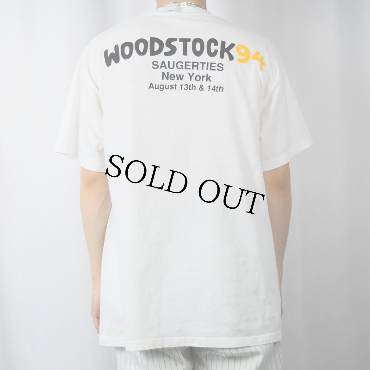 画像3: 1994 WOODSTOCK USA製 ロックフェスティバルTシャツ XL (3)