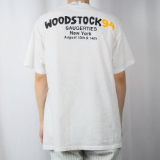 画像3: 1994 WOODSTOCK USA製 ロックフェスティバルTシャツ XL (3)