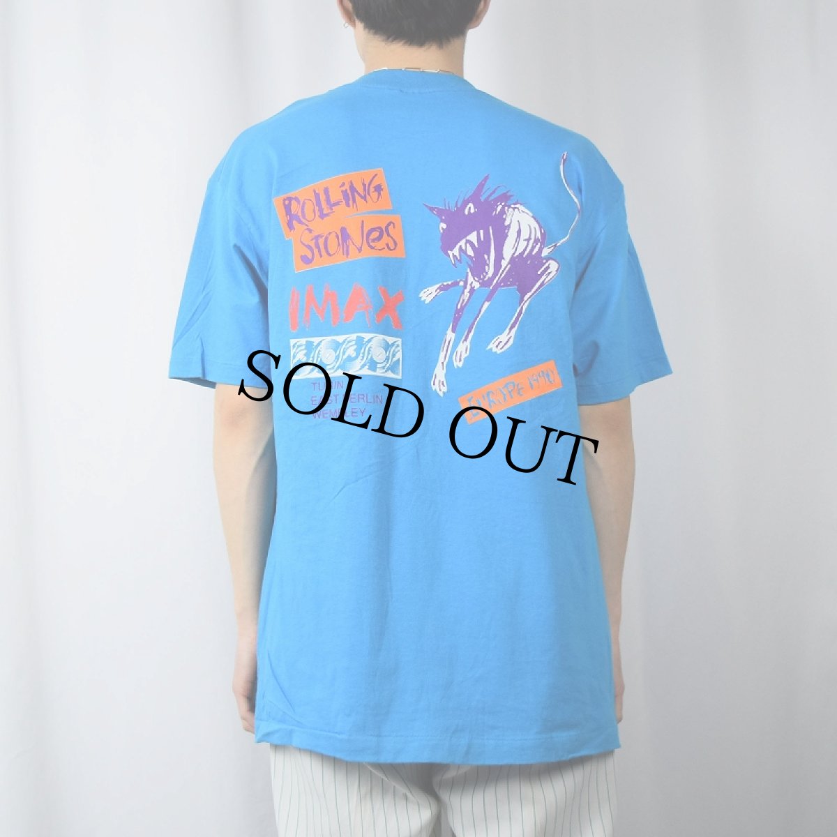 画像4: 90's ROLLING STONES USA製 ロックバンドTシャツ XL (4)