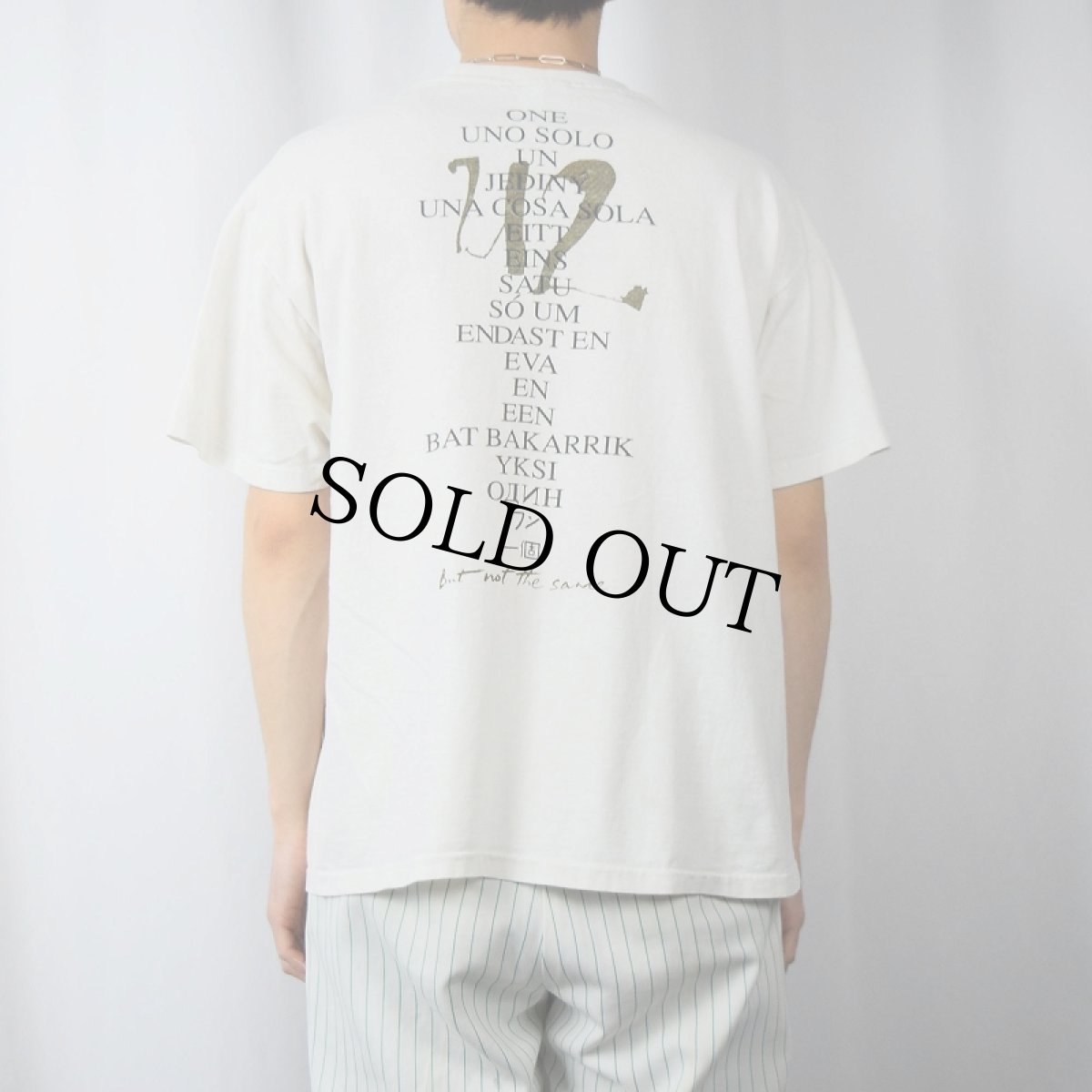 画像4: 1991 David Wojnarowicz USA製 "U2" プリントTシャツ XL (4)