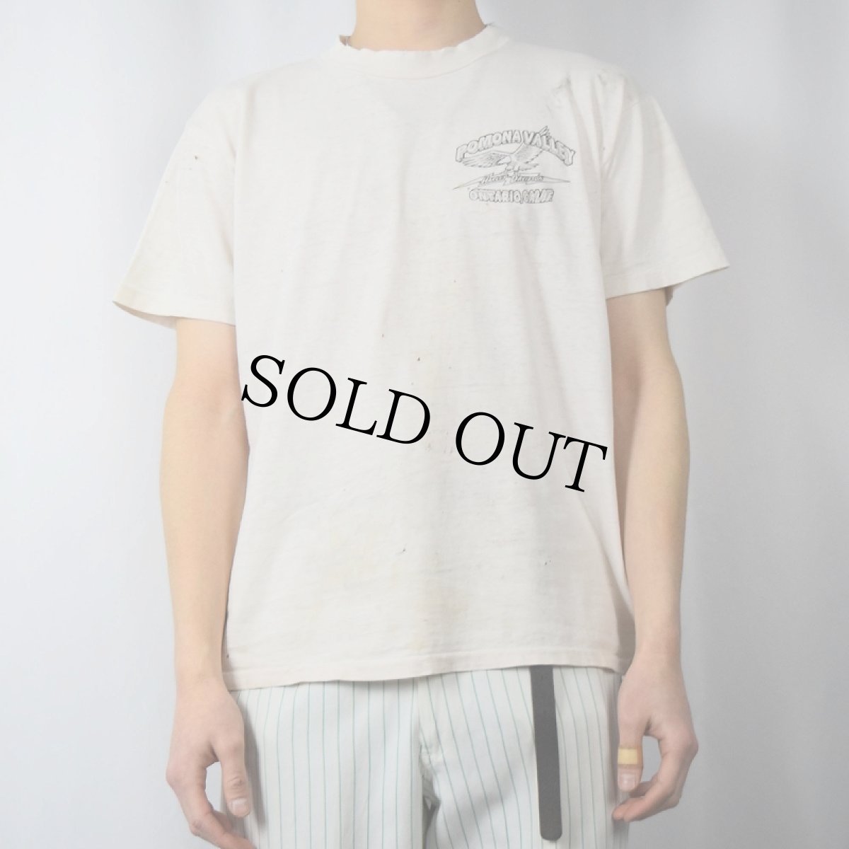 画像3: 70〜80's HARLEY-DAVIDSON USA製 イラストプリントTシャツ L (3)