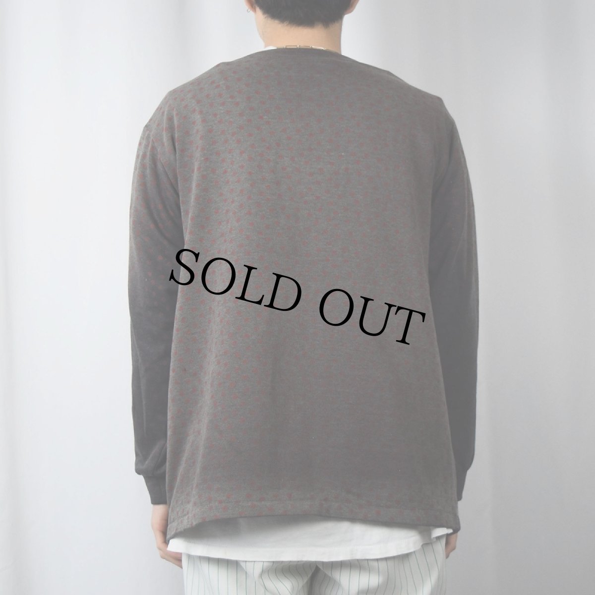 画像3: 〜80's 花柄 スウェットカーディガン (3)