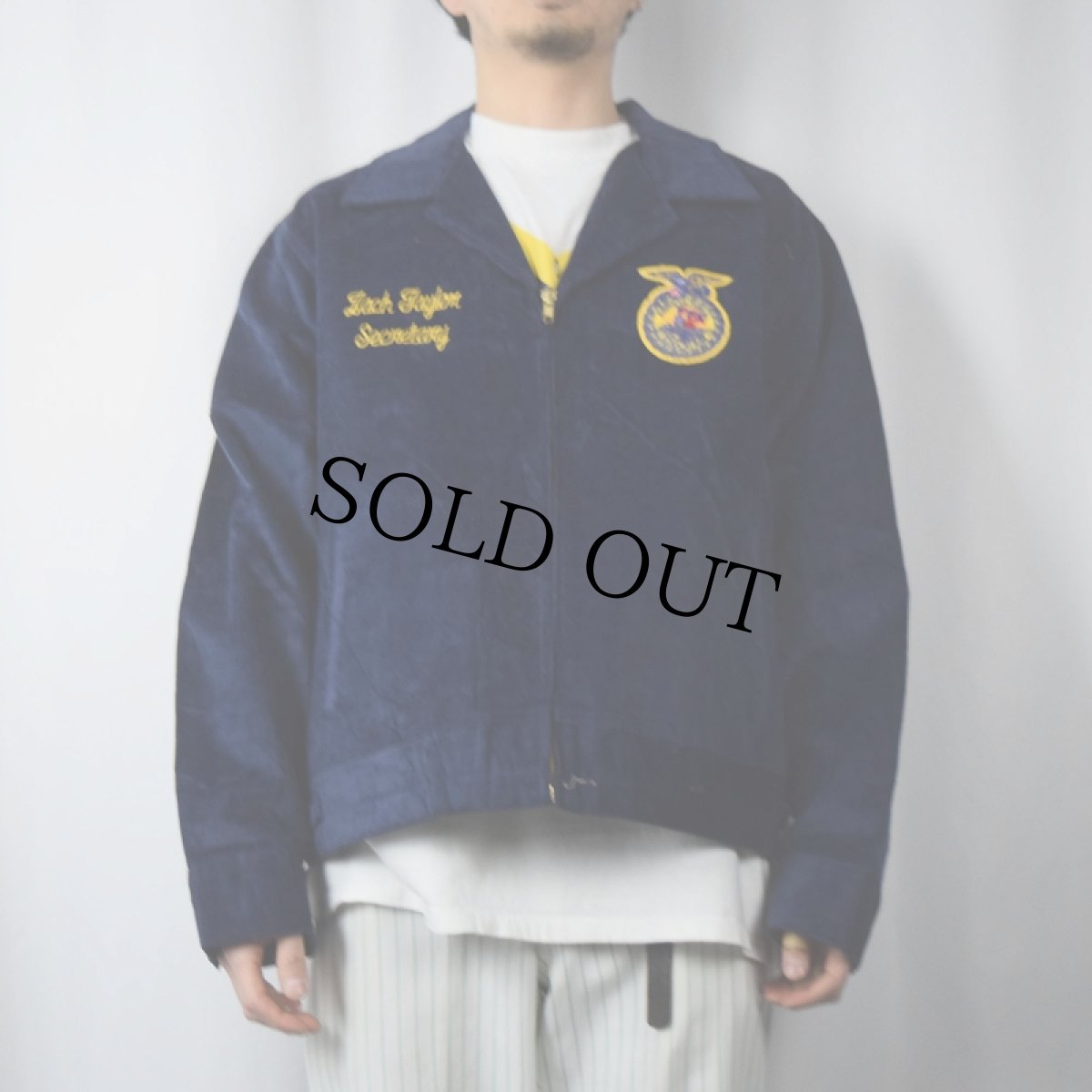 画像3: FFA "ALAMBAMA DAPHNE" ファーマーズコーデュロイジャケット 48 (3)