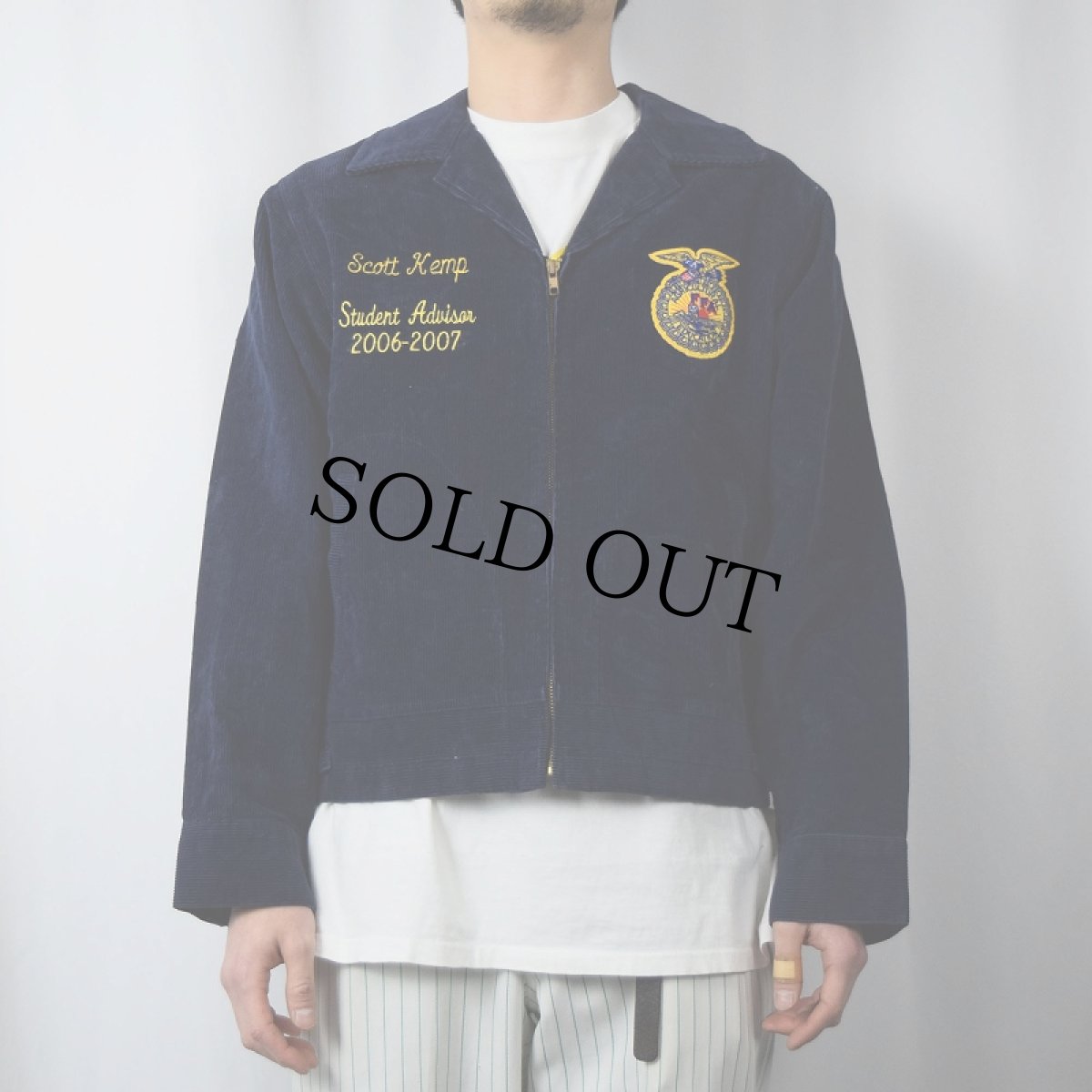 画像3: 2000's FFA "KENTUCKY GREENWOOD" ファーマーズコーデュロイジャケット 38 (3)