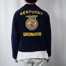 画像4: 2000's FFA "KENTUCKY GREENWOOD" ファーマーズコーデュロイジャケット 38 (4)