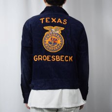 画像4: 〜90's FFA "TEXAS GROESBECK" ファーマーズコーデュロイジャケット 40 (4)