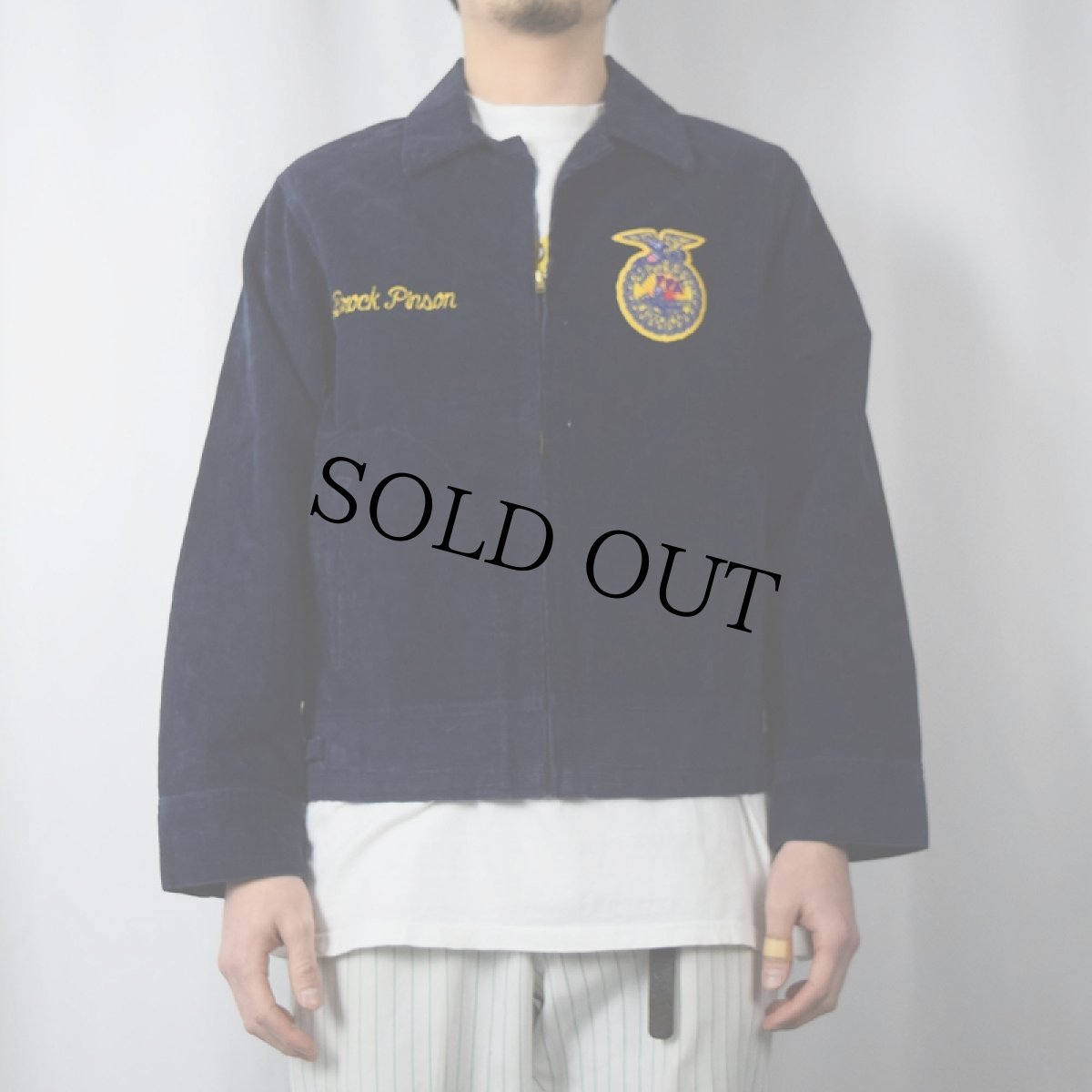 画像3: FFA USA製 "GEORGIA BACONTON CHARTER" ファーマーズコーデュロイジャケット 36 (3)