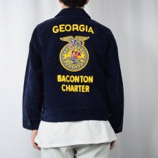 画像4: FFA USA製 "GEORGIA BACONTON CHARTER" ファーマーズコーデュロイジャケット 36 (4)