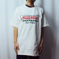 画像2: Krispy Kreme Doughnuts ドーナツショップ ロゴプリントTシャツ DEADSTOCK L (2)