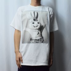 画像2: 90's Pillsbury Doughboy USA製 キャラクターパロディTシャツ L (2)