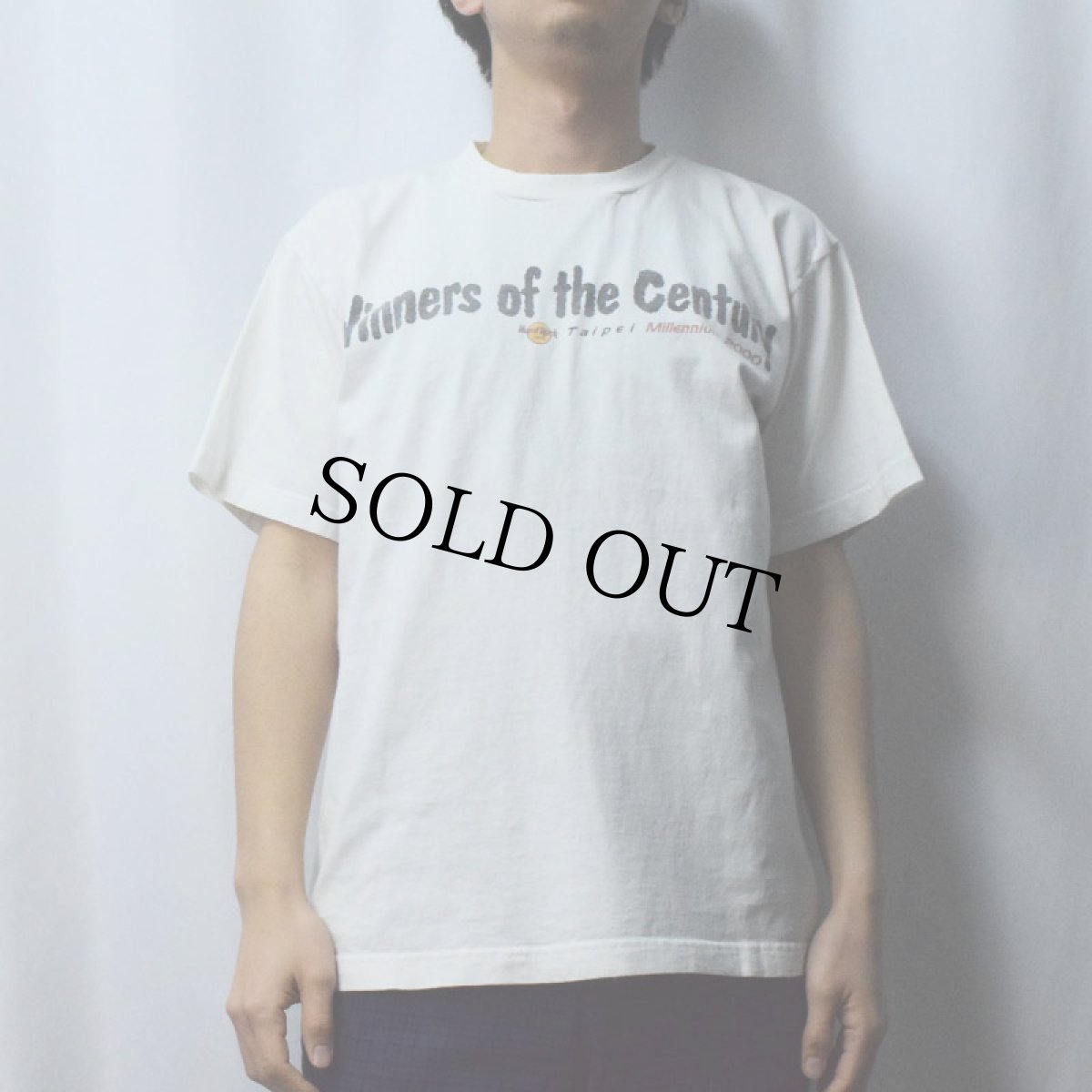 画像3: 2000's Hard Rock CAFE "Winners of the Century" イラストプリントTシャツ (3)