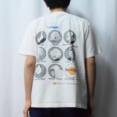 画像4: 2000's Hard Rock CAFE "Winners of the Century" イラストプリントTシャツ (4)