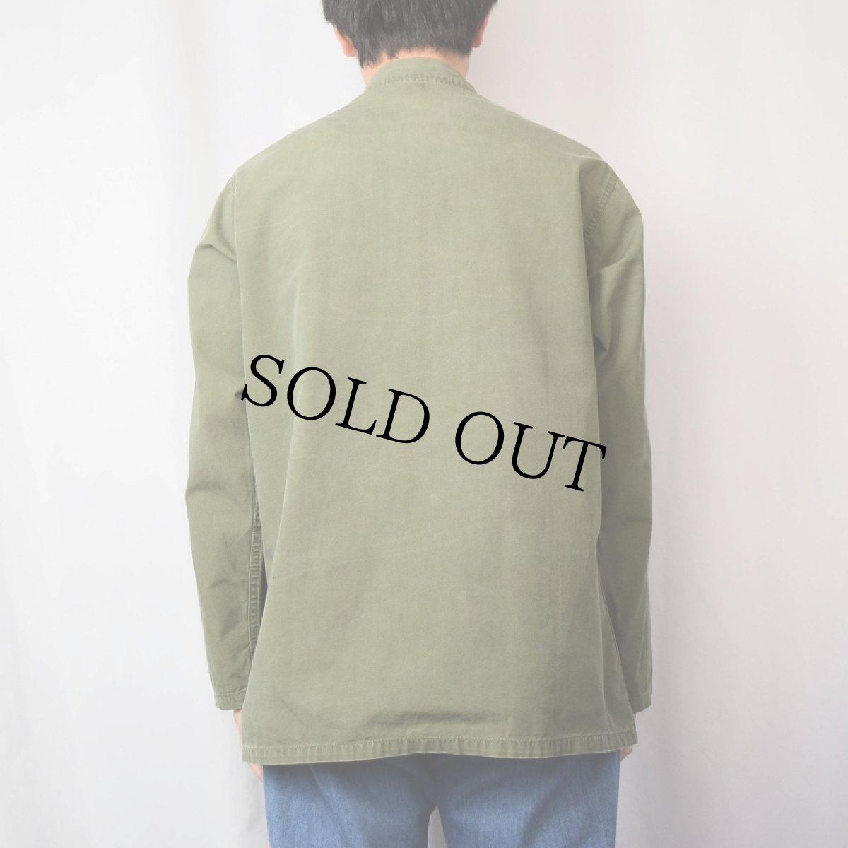 画像3: 60's U.S.ARMY ポプリン ユーティリティシャツ 2nd (3)