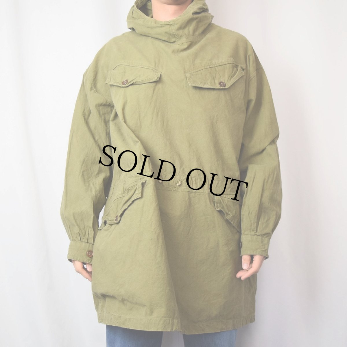 画像2: 60's フランス軍 アルパインスモック SIZE36 (2)