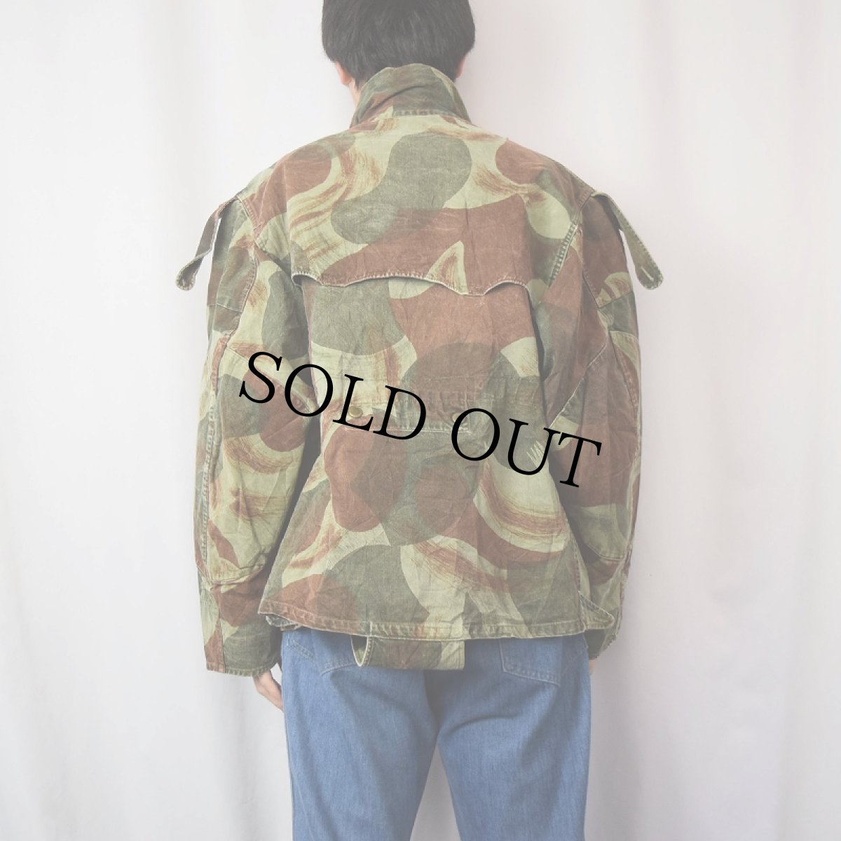 画像3: 50's ベルギー軍 ブラッシュストロークカモ デニソンジャケット (3)