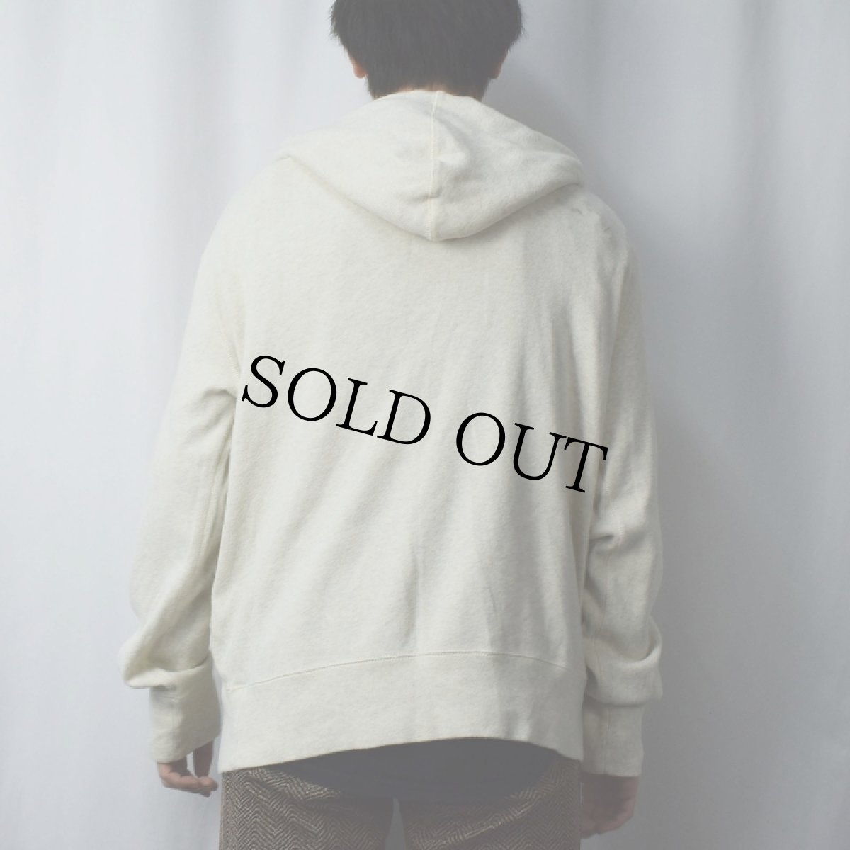 画像3: POLO Ralph Lauren ロゴ刺繍 ヘンリーネックスウェットフーディー L (3)