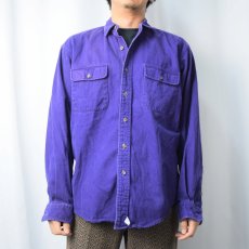 画像2: 90's POLO Ralph Lauren USA製 ヘビーネルシャツ M (2)