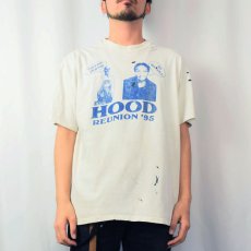 画像3: 90's USA製 "FOOD REUNION" プリントTシャツ XL (3)