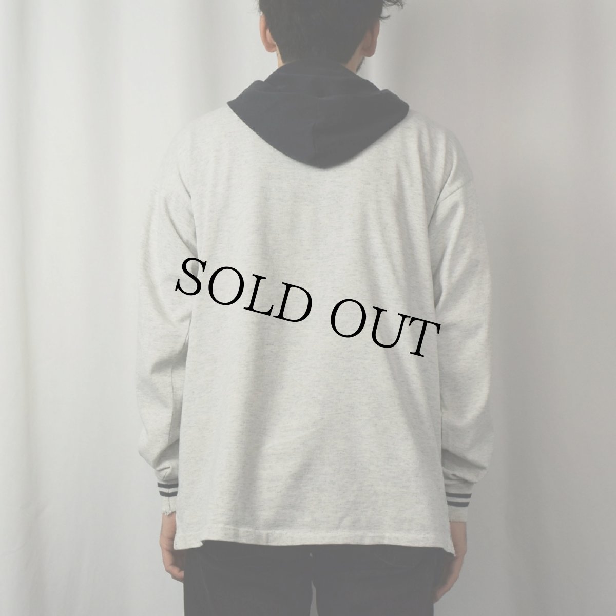 画像3: 90's Champion USA製 "MICHIGAN STATE UNIVERSITY" ロゴプリントスウェットフーディー L (3)