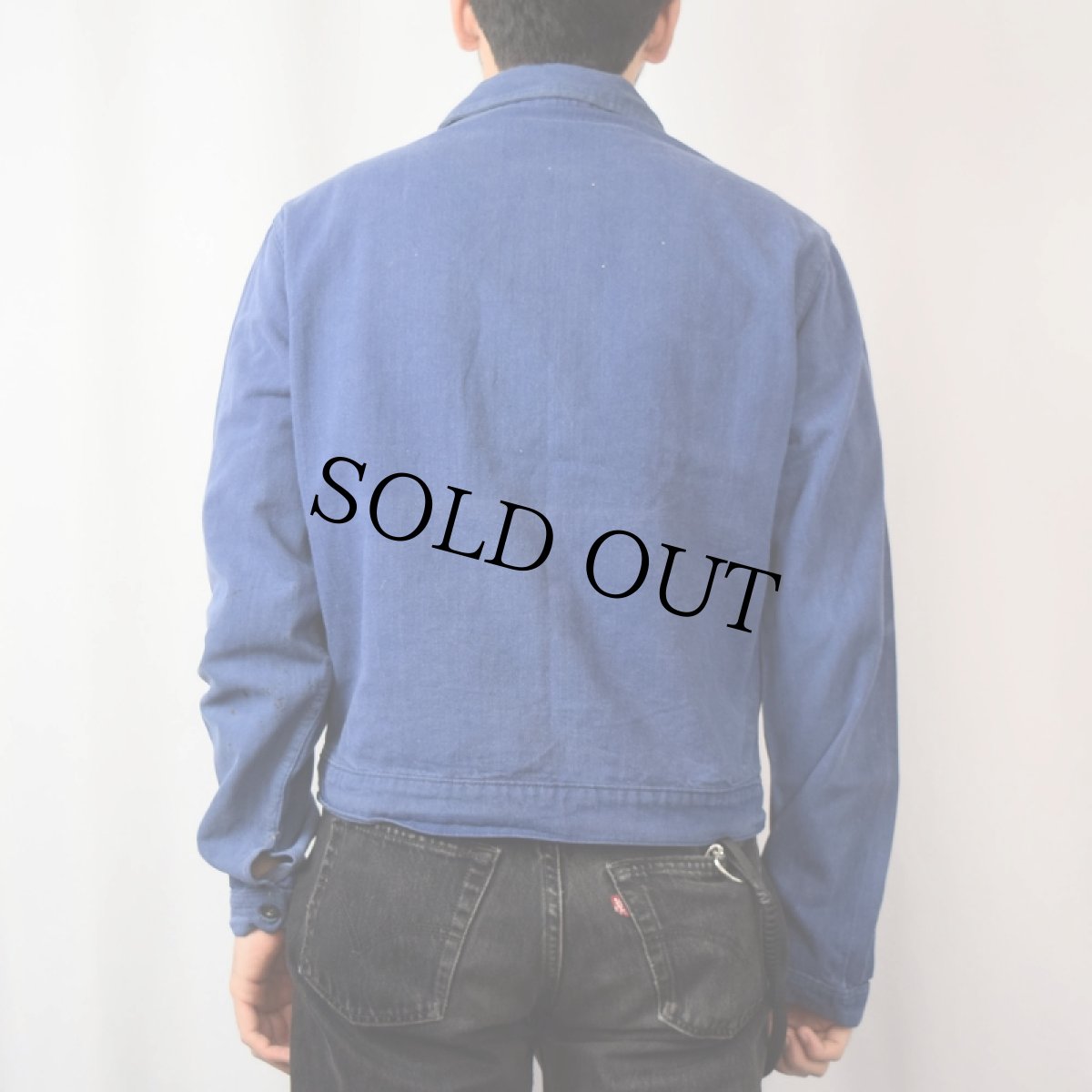 画像3: 〜90's EURO コットンワークジャケット SIZE50 (3)