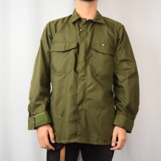 画像2: 70's U.S.ARMY ノーメックス ヘリクルーシャツ MEDIUM REGULAR (2)