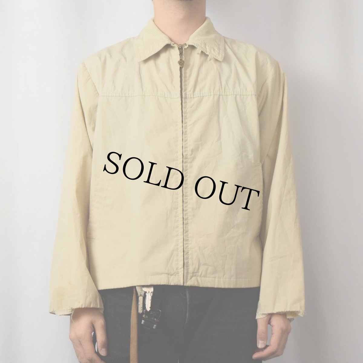 画像2: 60's McGREGOR USA製 "MODERN POPLIN" ダクロン×コットンスイングトップ SIZE42 (2)