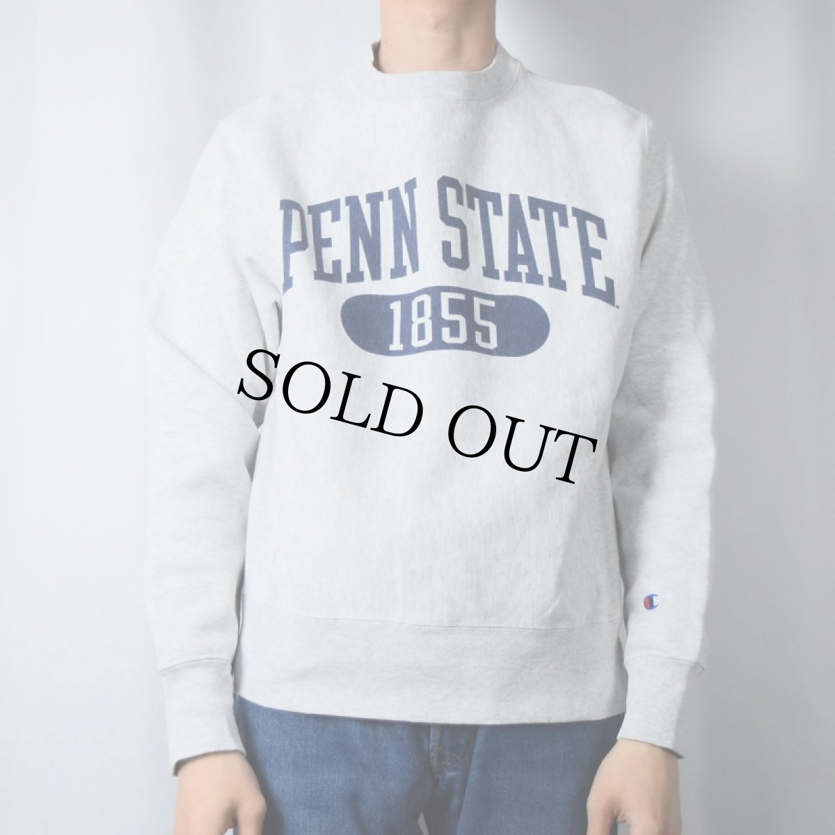 画像2: Champion REVERSE WEAVE "PENN STATE" プリントスウェット S (2)