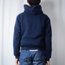 画像3: SOFEE "NAVY" スウェットジップパーカー NAVY M (3)