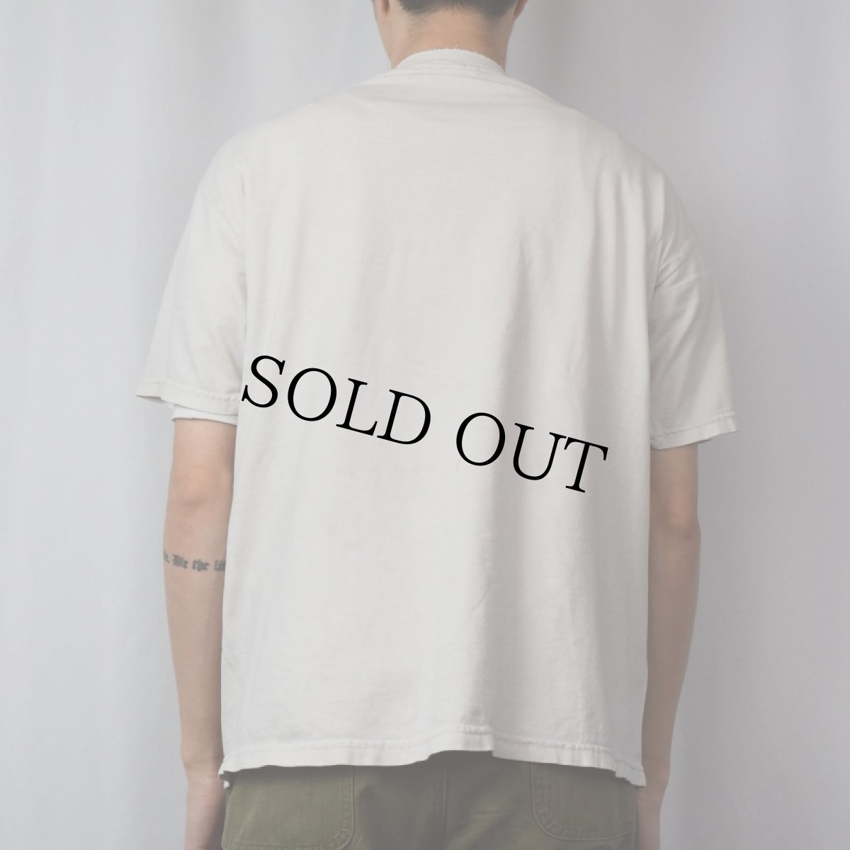 画像3: Fred Babb "Don't drink and Draw" アートプリントTシャツ L (3)