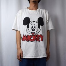 画像2: 80〜90's Disney MICKEY MOUSE USA製 キャラクタープリントTシャツ (2)